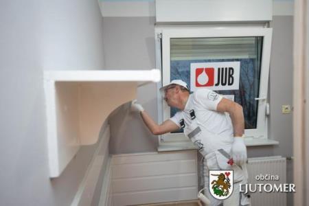 Humanitarna akcija slikopleskarjev v Prlekiji 6